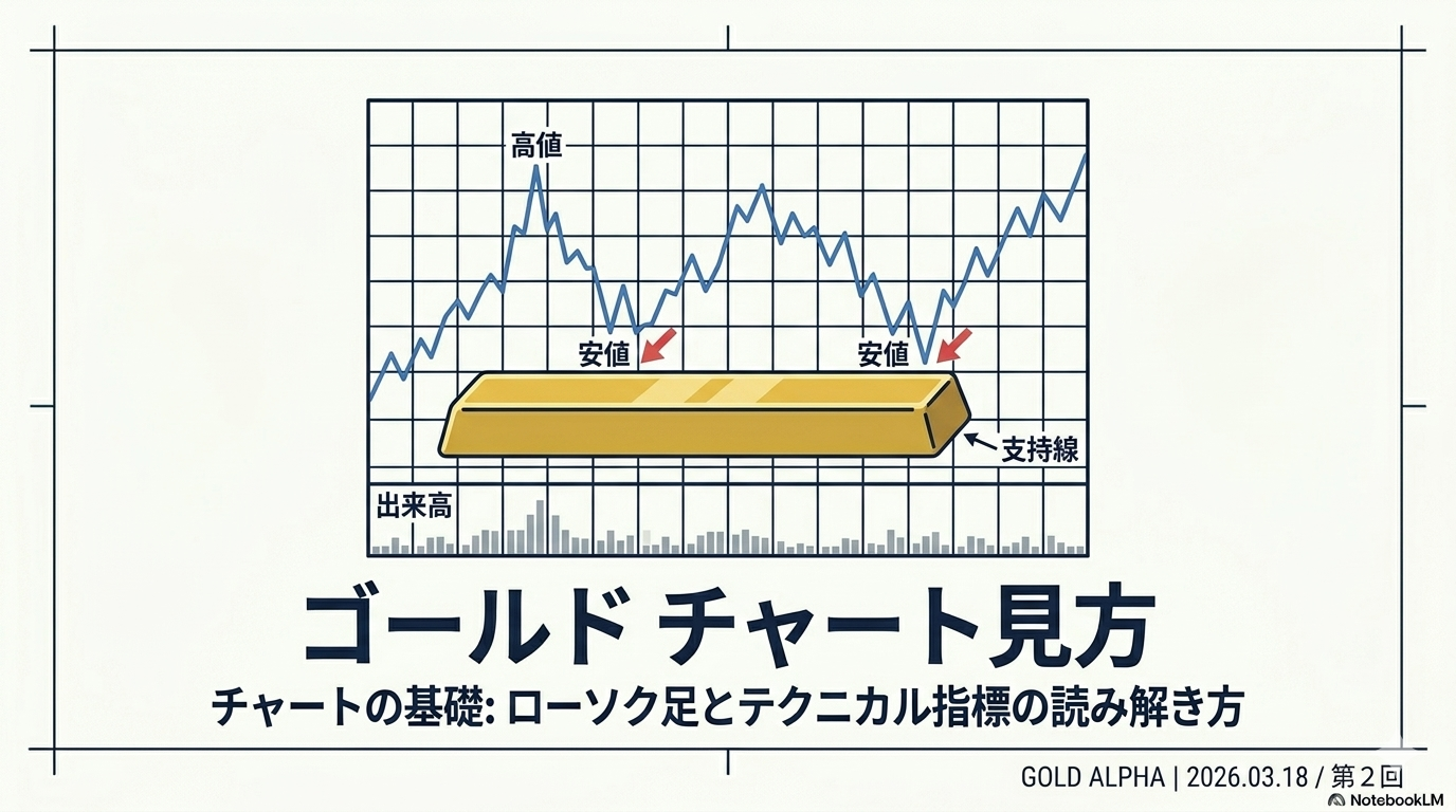 ゴールドチャートの見方｜初心者でも勝てる分析手順と実践トレードの具体例